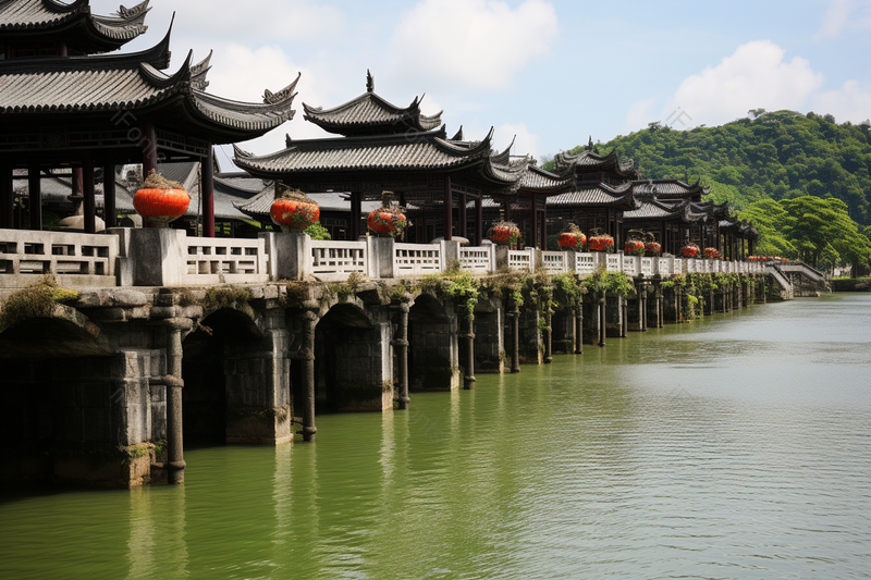 潮州地标景点广济桥景区实拍图,高清,摄影图,摄影图片,图片大全,摄影图免费下载